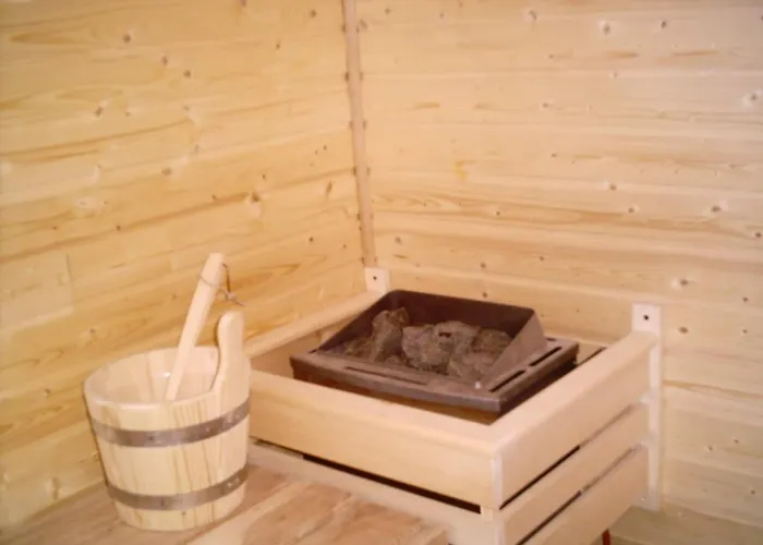 In Mit Sauna Semesterbostad